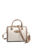 SP1091 Kadın El Çantası Monogram Bej-Latte