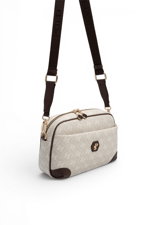 SP1094 Kadın Çapraz Çanta Monogram Taş-Kahve SP1094-M178