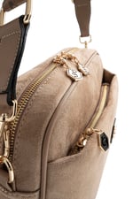SP1094 Kadın Çapraz Çanta Süet Vizon - Latte SP1094-M12