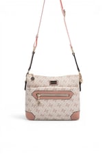 SP1110 Kadın Çapraz Çanta Monogram Pembe - Pudra SP1110-M178