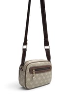 SP1111 Kadın Çapraz Çanta Monogram Y.Yeşil - Kahve SP1111-M178
