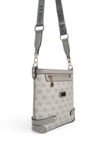 SP1120 Kadın Çapraz Çanta Monogram A.Gri - Gri SP1120-M178