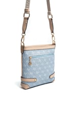 SP1120 Kadın Çapraz Çanta Monogram Mavi-Ten
