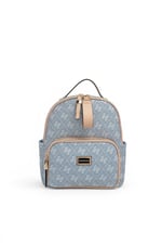 SP1130 Kadın Sırt Çantası Monogram Mavi - Ten SP1130-M178