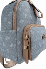 SP1130 Kadın Sırt Çantası Monogram Mavi - Ten SP1130-M178