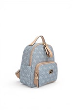 SP1130 Kadın Sırt Çantası Monogram Mavi - Ten SP1130-M178