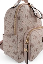 SP1130 Kadın Sırt Çantası Monogram Pembe - Pudra SP1130-M178