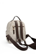 SP1130 Kadın Sırt Çantası Monogram Taş - Kahve SP1130-M178