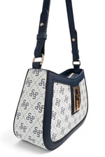 SP1132 Kadın Çapraz Çanta Monogram Beyaz - Lacivert SP1132-M178