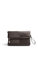 SP1134 Kadın Portföy & Clutch Kapitone V Kahve - Kahve SP1134-M152