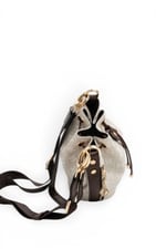 SP1137 Kadın Omuz Çantası Monogram Taş - Kahve SP1137-M178