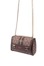 SP1139 Kadın Çapraz Çanta Monogram Kahve-Kahve