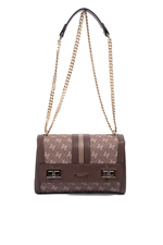 SP1139 Kadın Çapraz Çanta Monogram Kahve-Kahve