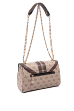 SP1139 Kadın Çapraz Çanta Monogram Koyu Bej-Kahve