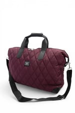 SP1141 Kadın Seyahat Çantası Memory Bordo - Siyah SP1141-M187