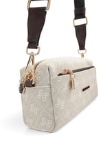 SP1142 Kadın Çapraz Çanta Monogram Taş - Kahve SP1142-M178