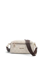 SP1142 Kadın Çapraz Çanta Monogram Taş - Kahve SP1142-M178