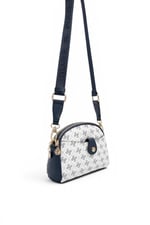 SP1144 Kadın Çapraz Çanta Monogram Beyaz - Lacivert SP1144-M178