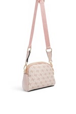 SP1144 Kadın Çapraz Çanta Monogram Pembe - Pudra SP1144-M178