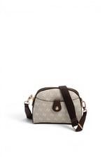 SP1144 Kadın Çapraz Çanta Monogram Taş-Kahve