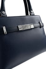 SP1149 Kadın El Çantası Düz Lacivert - Lacivert SP1149-M105