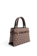 SP1149 Kadın El Çantası Monogram Kahve - Kahve SP1149-M178