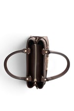 SP1149 Kadın El Çantası Monogram Kahve - Kahve SP1149-M178