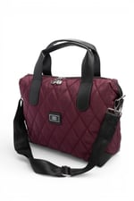 SP1152 Kadın Seyahat Çantası Memory Bordo - Siyah SP1152-M187