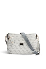 SP1160 Kadın Çapraz Çanta Monogram A.Gri - Gri SP1160-M178