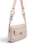 SP1160 Kadın Çapraz Çanta Monogram Pembe - Pudra SP1160-M178