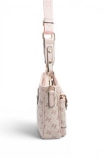 SP1160 Kadın Çapraz Çanta Monogram Pembe - Pudra SP1160-M178