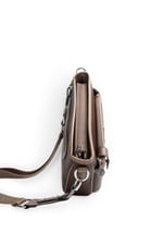 SP1160 Kadın Çapraz Çanta Petek Kahve - Vizon SP1160-M86