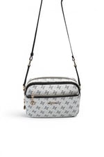 SP1162 Kadın Çapraz Çanta Monogram Beyaz-Siyah