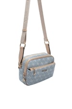 SP1162 Kadın Çapraz Çanta Monogram Mavi-Ten