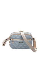 SP1162 Kadın Çapraz Çanta Monogram Mavi-Ten