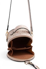 SP1163 Kadın Çapraz Çanta Monogram Pembe - Pudra SP1163-M178