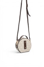 SP1163 Kadın Çapraz Çanta Monogram Taş - Kahve SP1163-M178