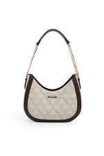 SP1168 Kadın Omuz Çantası Monogram Taş - Kahve SP1168-M178