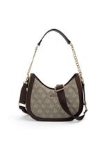 SP1168 Kadın Omuz Çantası Monogram Y.Yeşil - Kahve SP1168-M178