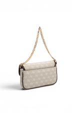 SP1171 Kadın Omuz Çantası Monogram Taş-Kahve