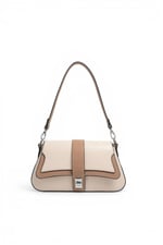 SP1177 Kadın Omuz Çantası Düz Bej - Latte SP1177-M105