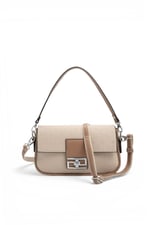 SP1179 Kadın Omuz Çantası Fashion Bej - Latte SP1179-M158