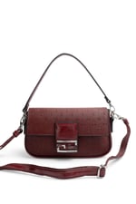 SP1179 Kadın Omuz Çantası Fashion Bordo - 333 Nomy Bordo SP1179-M158