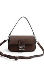 SP1179 Kadın Omuz Çantası Fashion Kahve - 520 Nomy Kahve SP1179-M158