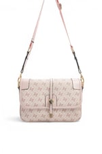 SP1182 Kadın Çapraz Çanta Monogram Pembe - Pudra SP1182-M178