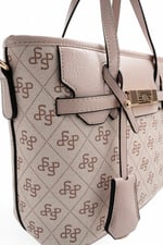 SP1185 Kadın El Çantası Monogram Pembe - Pudra SP1185-M178