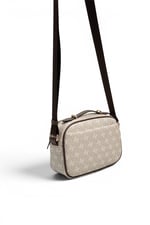SP1186 Kadın Çapraz Çanta Monogram Taş-Kahve