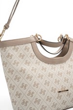 SP1189 Kadın El Çantası Monogram Bej - Kum SP1189-M178