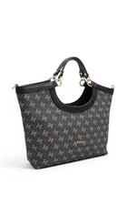 SP1189 Kadın El Çantası Monogram Füme - Siyah SP1189-M178