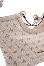 SP1189 Kadın El Çantası Monogram Pembe - Pudra SP1189-M178